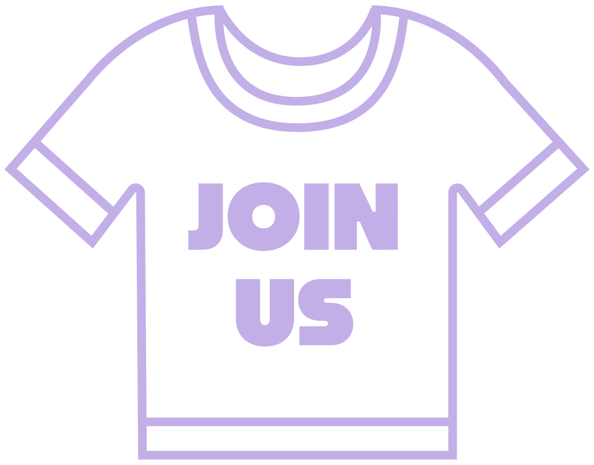 Join us bib icon